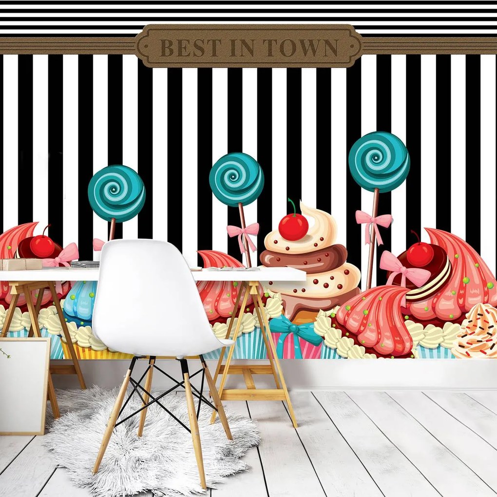Fototapet - Cupacake (254x184 cm)