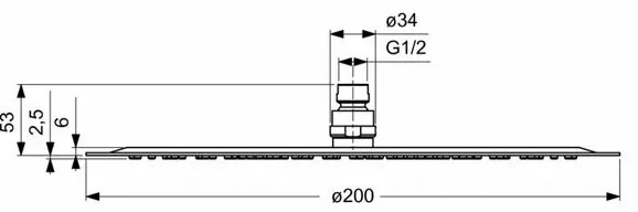 Sistem de dus Ideal Standard Ceratherm 100 termostatic