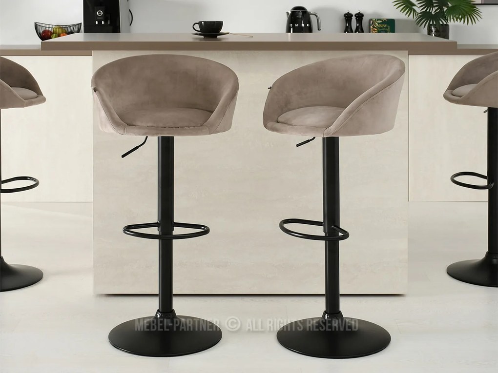 Scaun Hanzel (bej + negru). Promo -10%. 1110537