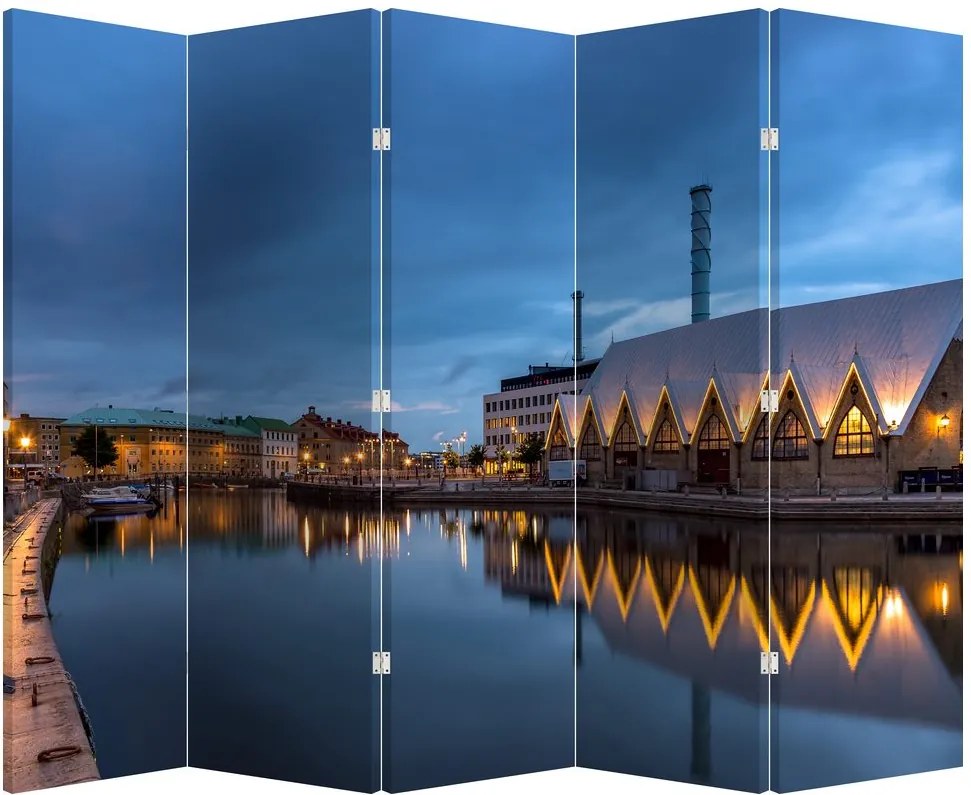 Paravan - Canalul - Göteborg (210x170 cm)
