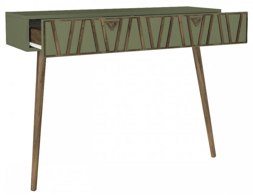 Consola ForestAynalı, Nuc / Verde Inchis