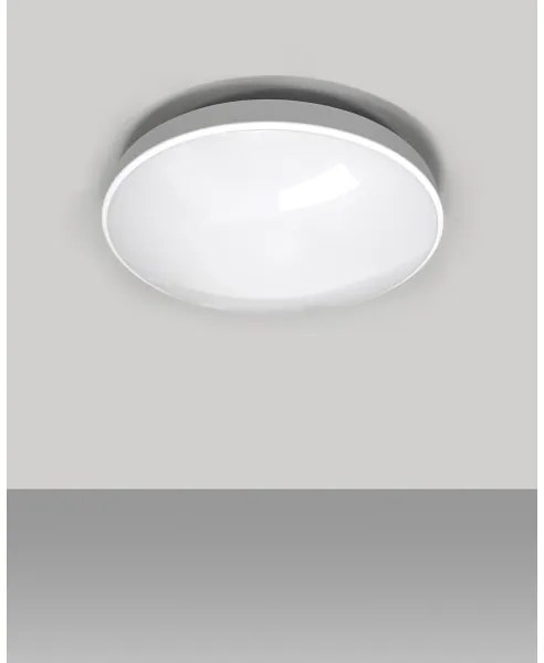 Plafonieră LED pentru baie CIRCLE LED/18W/230V 4000K d. 30 cm IP44 negru