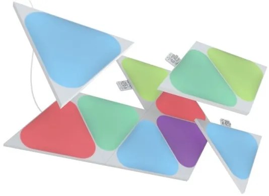 Set 10 buc. panou LED RGB dimabil Nanoleaf NL48-1001TW-10PK TRIANGLES LED/0,5