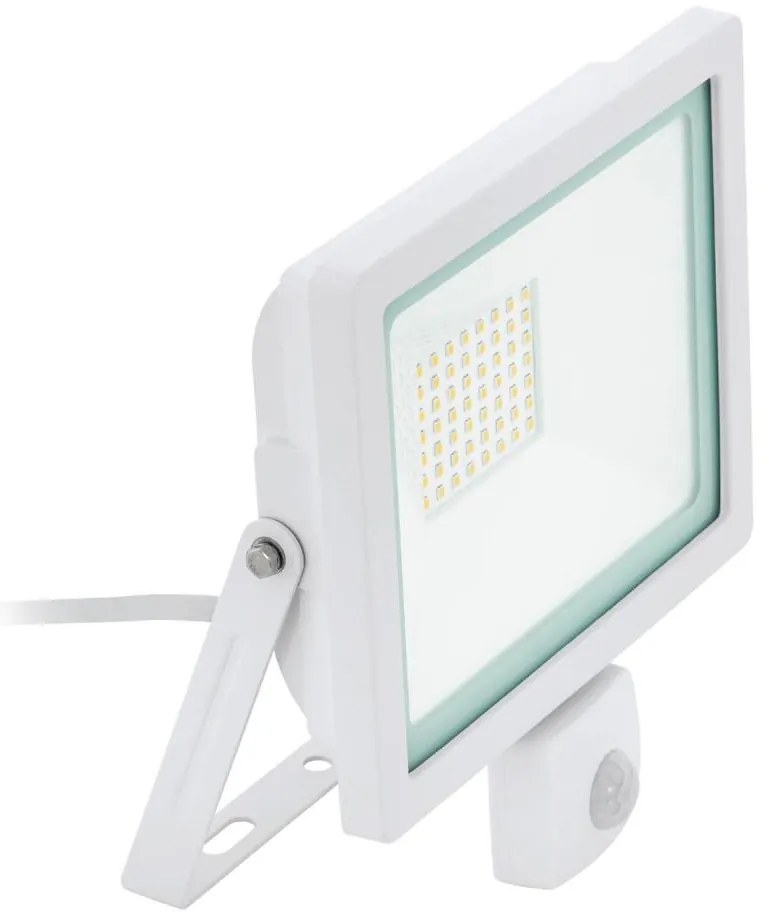 Proiector LED cu senzor Eglo 64885 FILETTI LED/30W/230V 4000K IP44 alb
