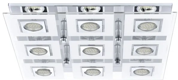 Plafonieră LED Eglo 92877 CABO 9xGU10/3W/230V