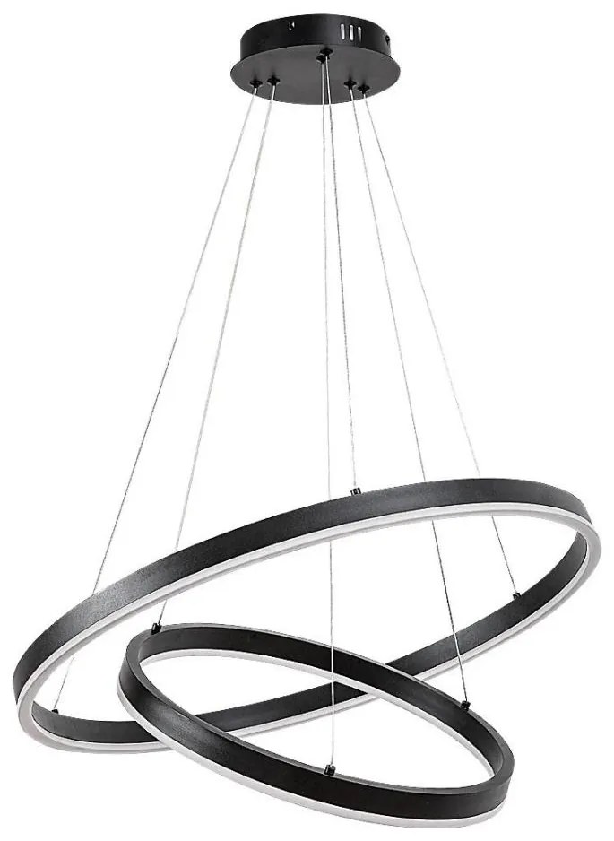 Rabalux 72305 - Lustru LED reglabil suspendat pe cablu ISAURE LED/80W/230V 3000-6500K + telecomandă