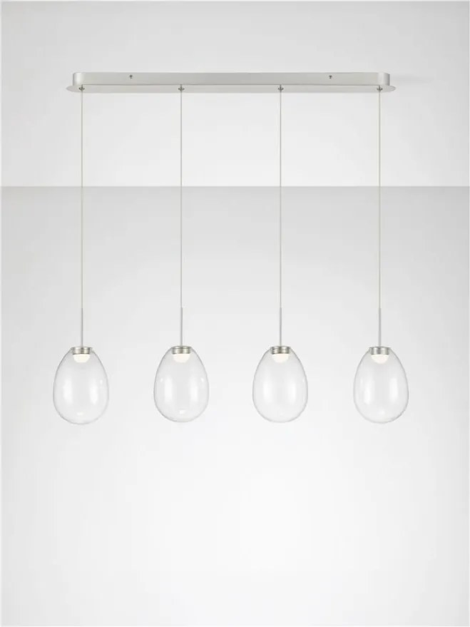 Lustra LED suspendata decorativa BRITA 4L