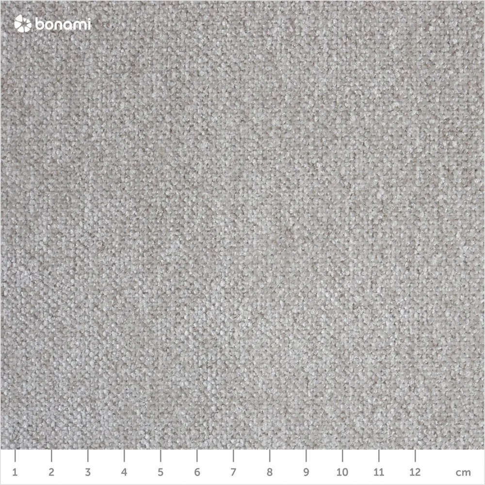 Pat dublu tapițat bej cu saltea și somieră 160x200 cm Noira Slim - Bonami Selection