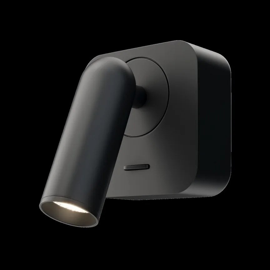 Aplica cu spot directionabil LED design modern MIRAX negru MYC039WL-L3B3K