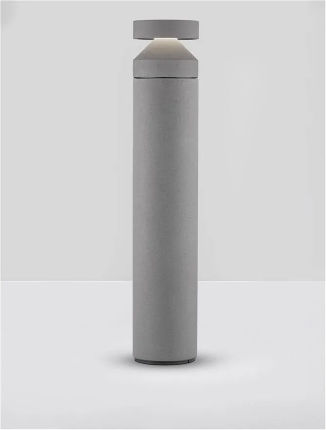 Stalp LED iluminat exterior din beton IP65 NAVY H-99,5cm