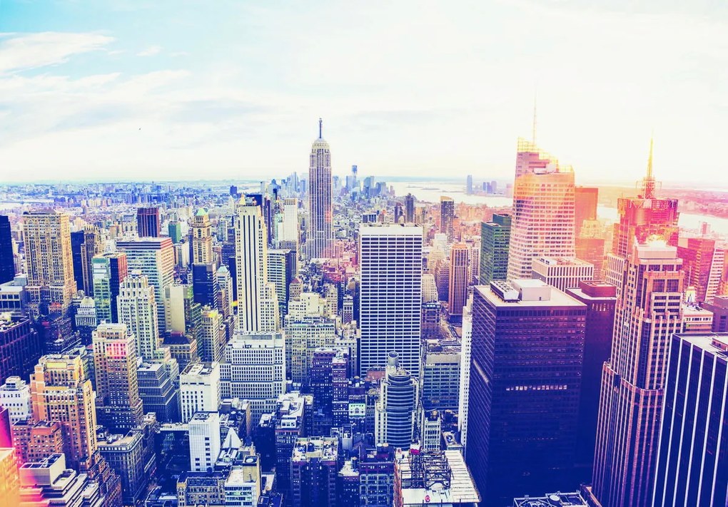 Fototapet - Privire spre New York City (152,5x104 cm)