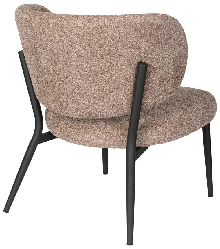 Fotoliu maro deschis Sanne – White Label