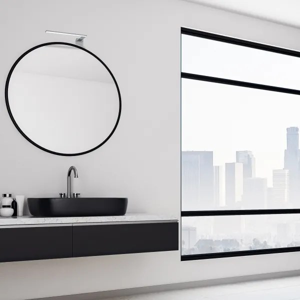 Aplică de perete LED pentru baie SHINE, 11W, 230V, 45 cm, IP44, crom lucios