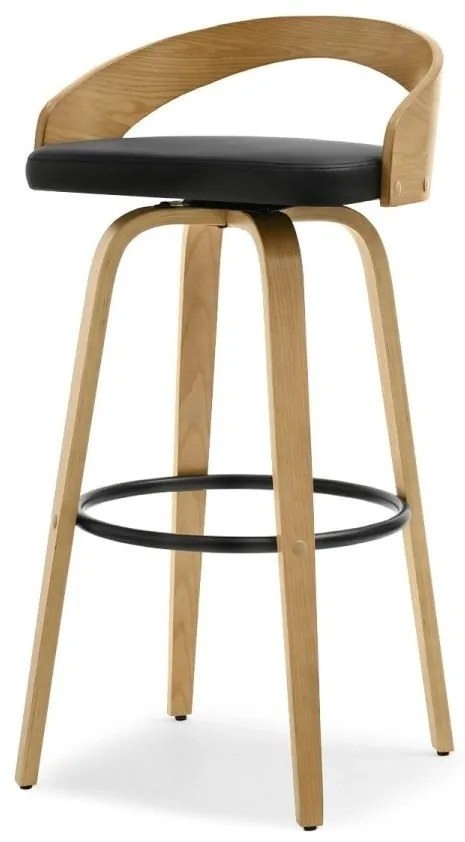 Scaun Haime (stejar + negru). 1110595