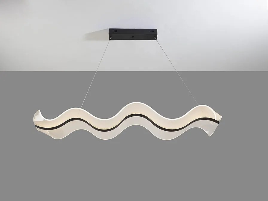 Lustra LED suspendata cu telecomanda Olas
