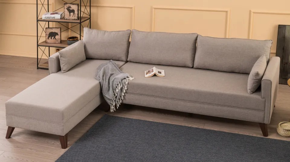 Coltar Bella Corner Sofa Left 1, Crem