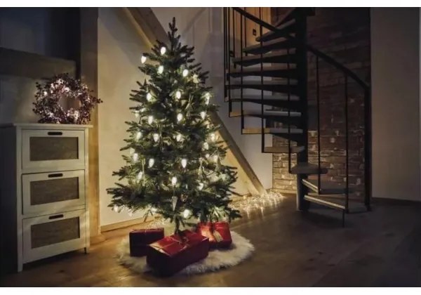 Instalație LED de Crăciun de exterior 50xLED/8 funcții 14,8 m IP44 alb cald