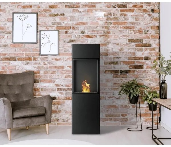 Șemineu BIO cu telecomandă Planika Arcticon BEV 126,2x40 cm 3,5kW