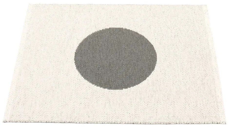 Covor pentru exterior și interior gri închis 70x90 cm Vera Charcoal – Pappelina