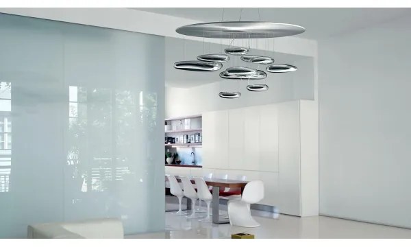 Lustră LED dimabilă pe cablu Artemide 1367110A MERCURY LED/58W/230V 3000K