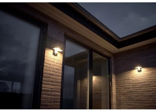 Nordlux - Lampă solară LED de perete cu senzor RICA LED/5W/3,7V IP44