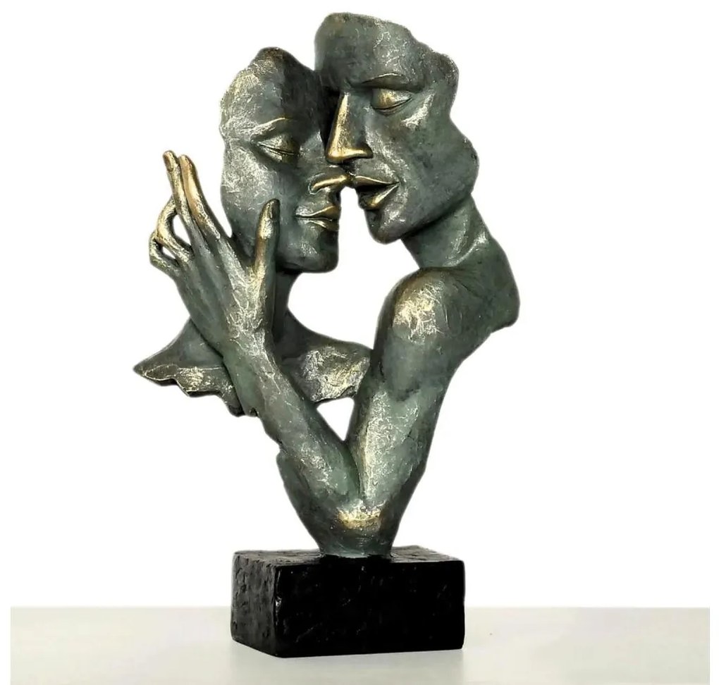 Decorațiune de masă din rășină/patină 31,5x9,5x19 cm