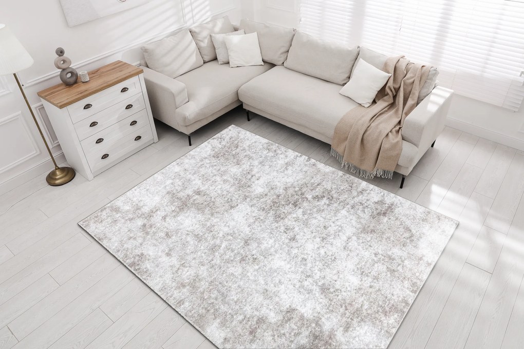 MIRO 51416.805 covor lavabil Melange anti-alunecare bej - SECUNDAR-COTATI PRODUSUL