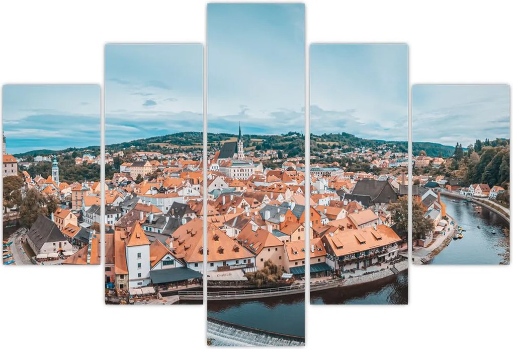 Tablou - Krumlov din Cehia (150x105 cm)