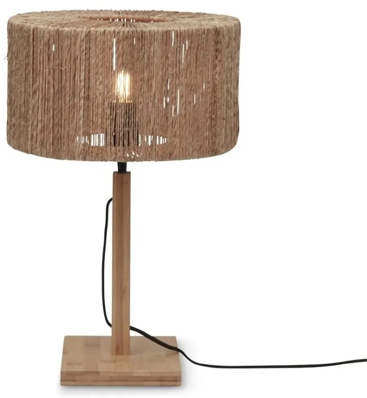 Lampa de masa eco din iuta Iguazu straight bl/30x16, nat