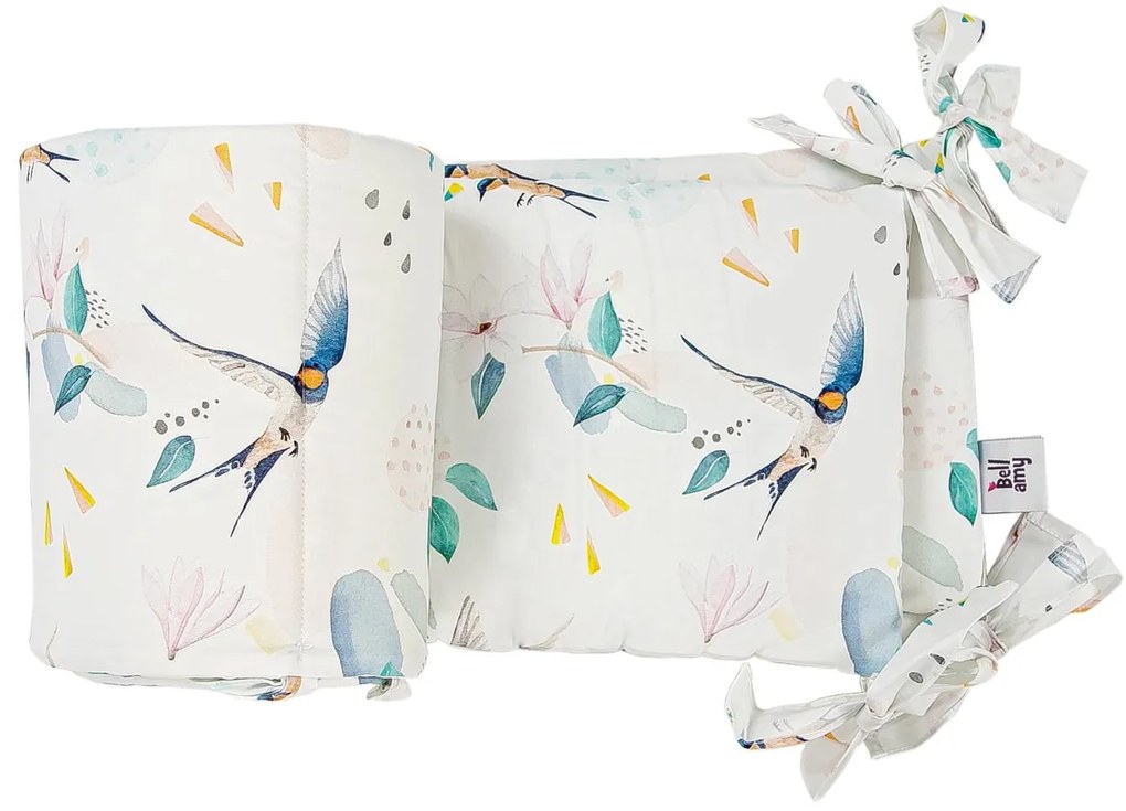 Mantinela de protectie din bumbac pentru patut, FLY