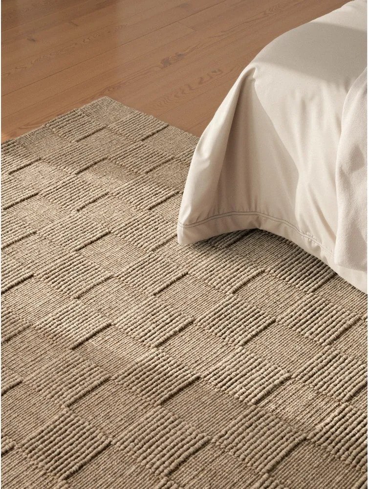 Covor maro țesut manual din lână 120x170 cm Scala – Villeroy&Boch