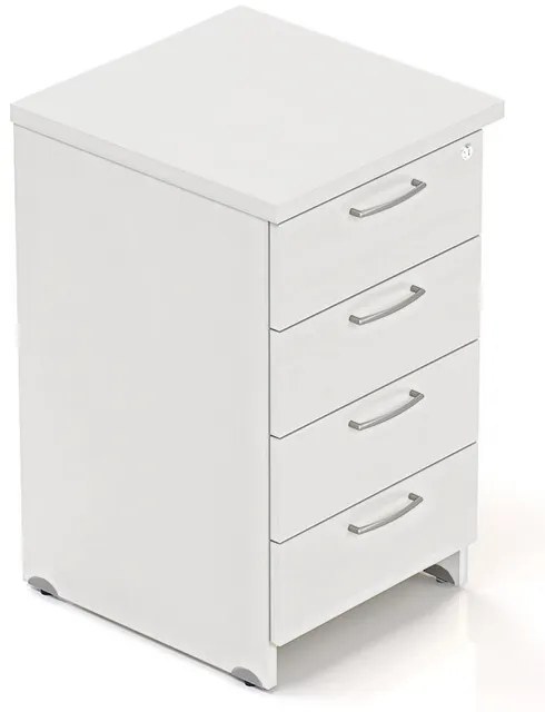 Container Visio 50 x 47 cm - 4 sertare, alb