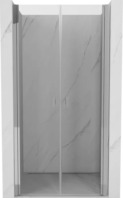 Mexen Mist ușă de duș batantă 85 cm, transparentă, crom - 8A7-085-000-01-00