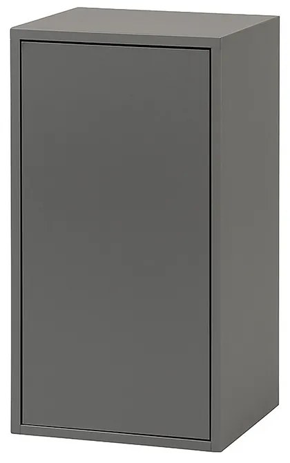 Boxie 1 ușă dulap de perete 80x40x37 cm antracit