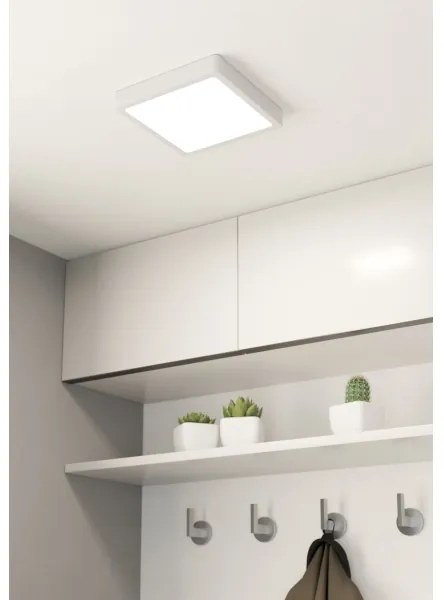 Eglo 900647 - Plafonieră LED pentru baie FUEVA, 17 W, 230 V, IP44, albă