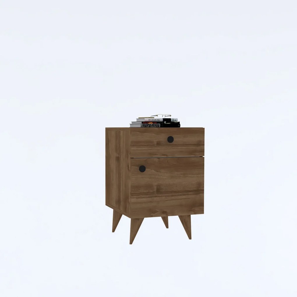 Măsuță de noptieră Pila Walnut