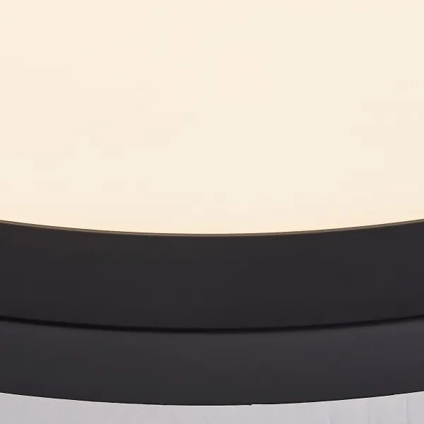 Brilliant - Plafonieră LED TUCO LED/16W/230V, Ø 25 cm, neagră