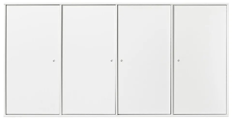Comodă de perete albă Hammel Mistral Kubus, 136 x 69 cm
