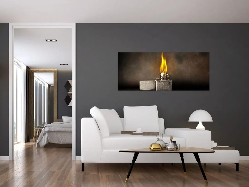 Tablou cu brichetă (120x50 cm)