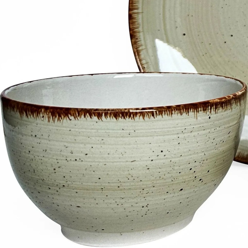 Banquet Set de tacâmuri Spiral Ivory, 30 bucăți