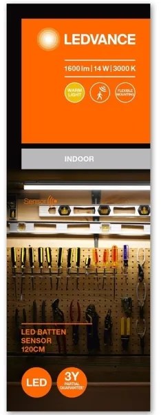 Ledvance - Lumină LED sub dulap cu senzor BATTEN LED/14W/230V 120 cm