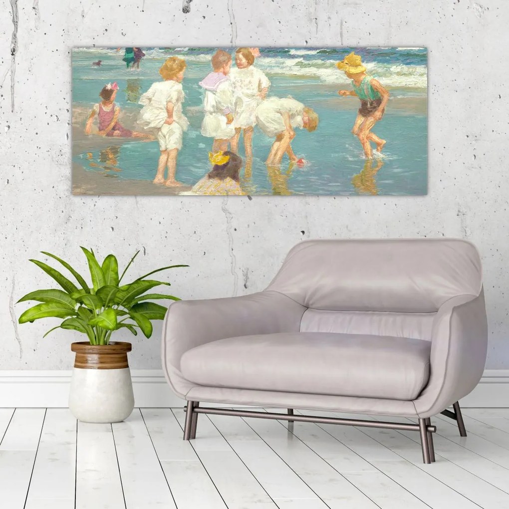 Tablou - Edward Henry Potthast, A Holiday, reproducere (120x50 cm)