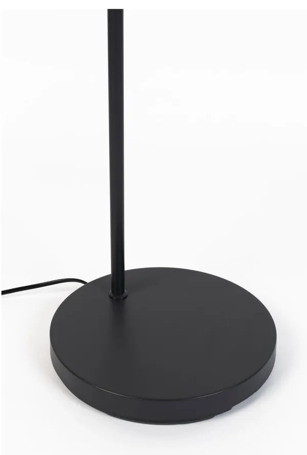 Lampadar negru cu abajur din metal (înălțime 135 cm) Hajo – White Label