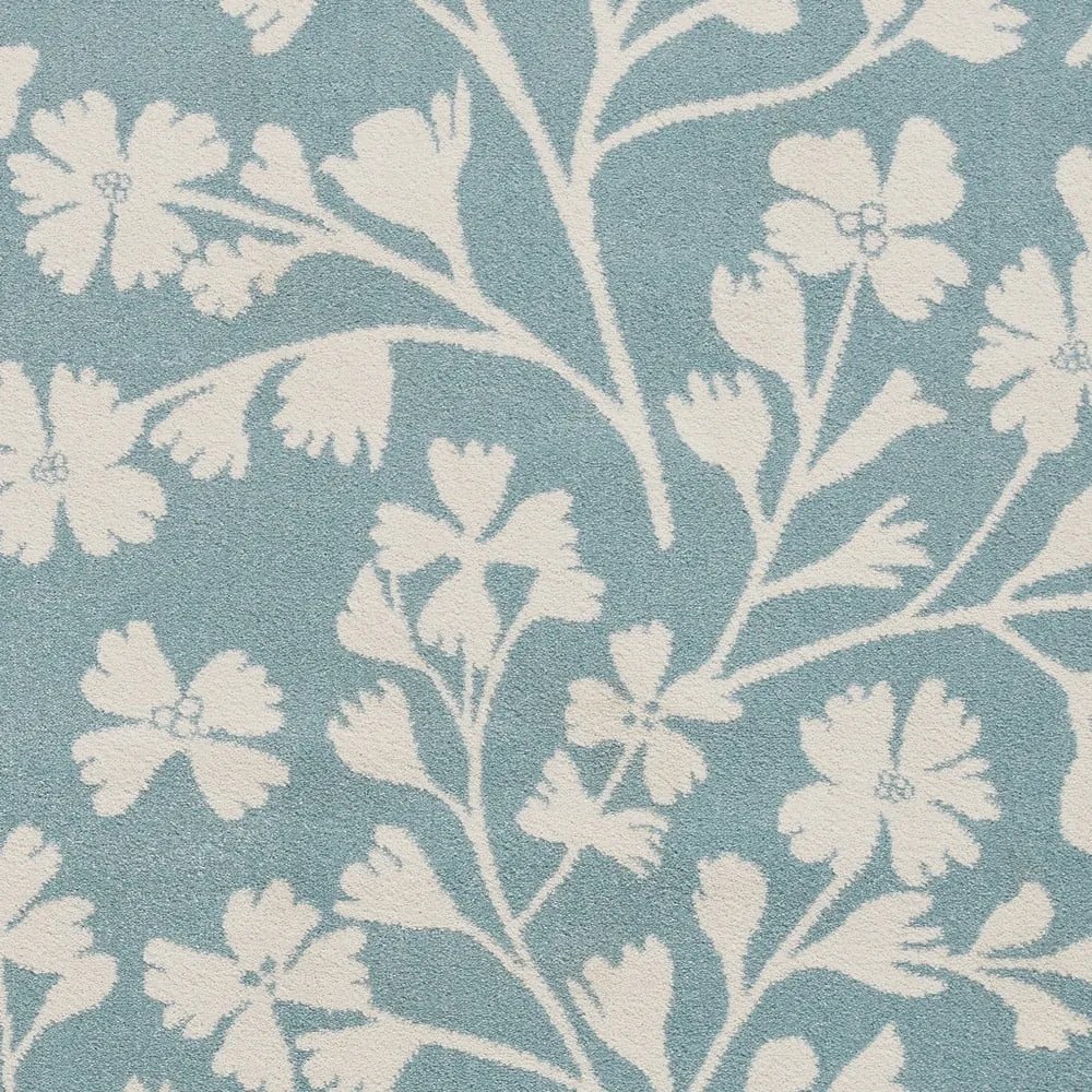 Covor albastru 160x230 cm Grace Floral – Catherine Lansfield