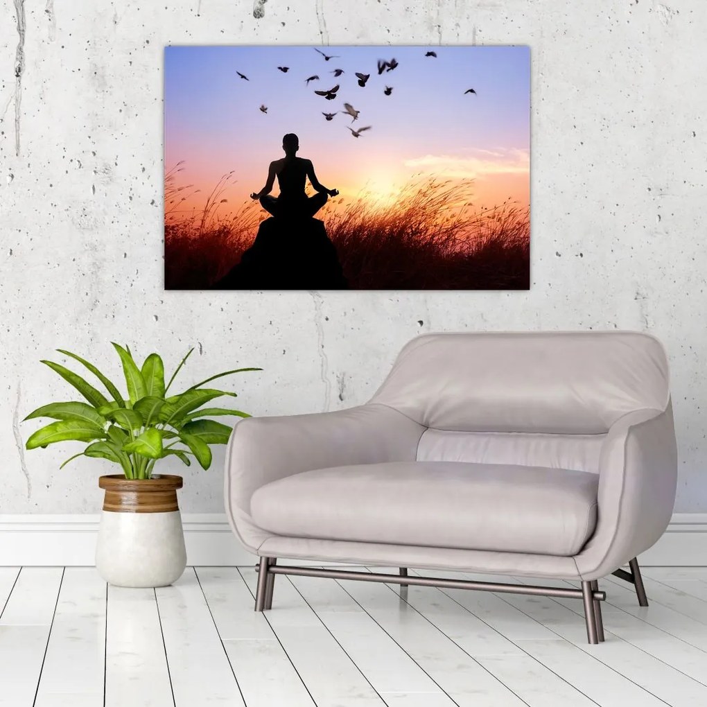 Tablou - Meditații (90x60 cm)