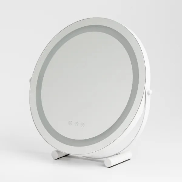 BRILAGI - Oglindă de machiaj LED cu reglaj al luminozității CALIFORNIA LED/17W/230V, Ø 42 cm, albă