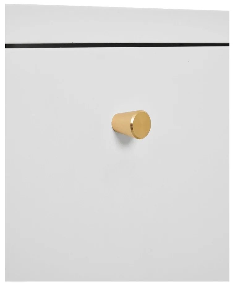 Noptieră albă din metal Dalby – House Nordic