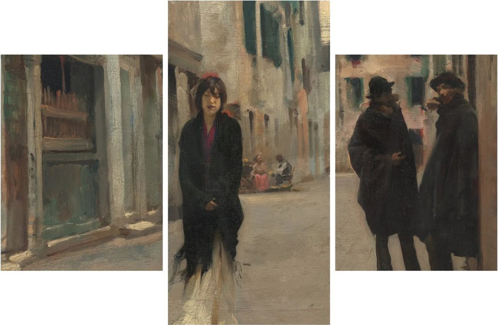Tablou - John Singer Sargent, Street in Venice, reproducere (90x60 cm)