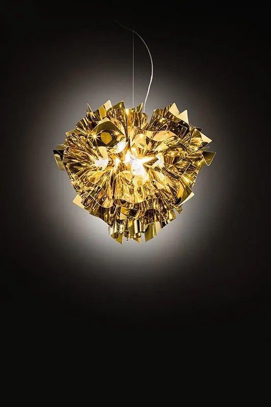 Lustra design unicat realizat manual Veli Gold Large, 60cm