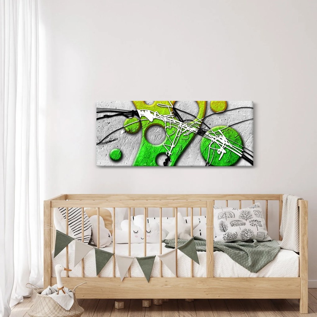 Tablou abstract (120x50 cm)